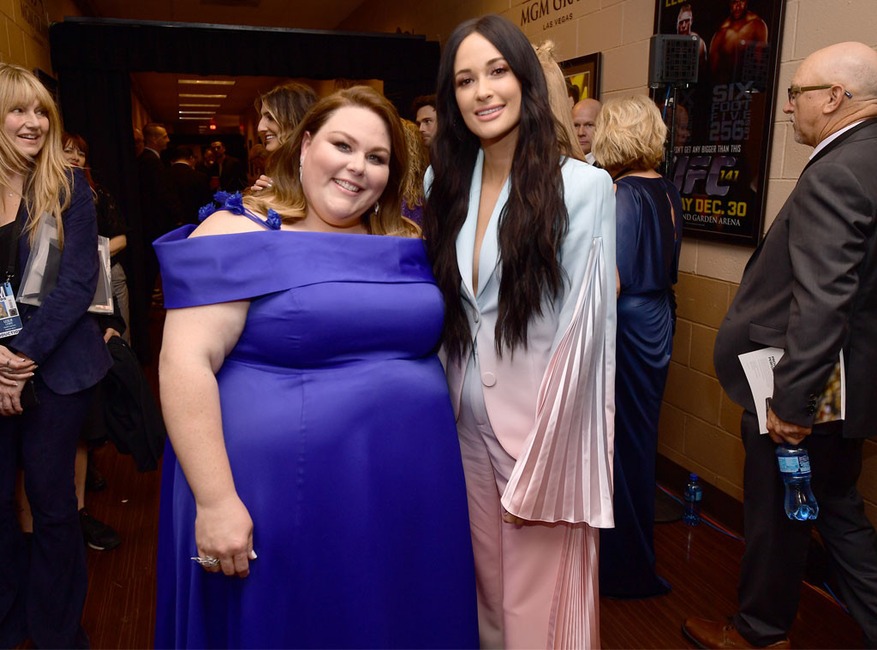Chrissy Metz, Kacey Musgraves, 2019 Academy of Country Music Awards, ACM Awards, Candids